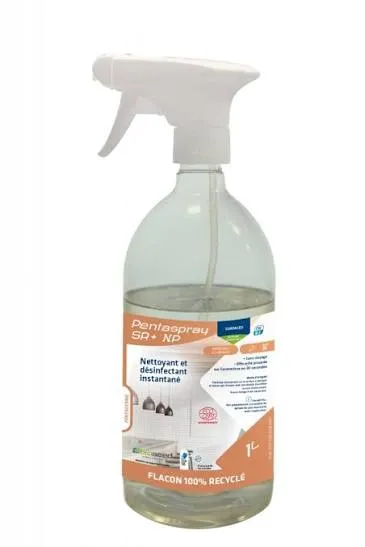 Désinfectant des surfaces sans rinçage Pentaspray SR+ 750ml