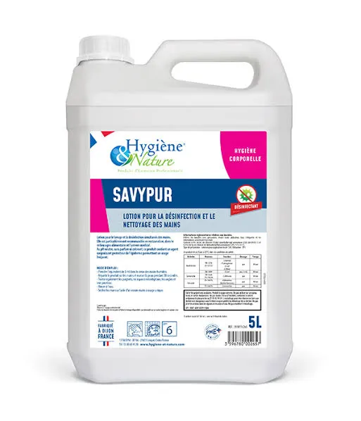 Crème mains bactéricide 5L